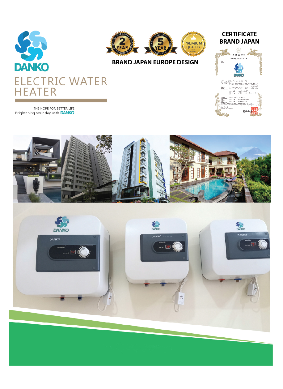 Water Heater Danko 15L - PT. SOLUSI SENTRAL SISTEM